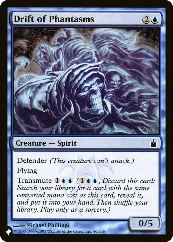 Drift of Phantasms #46 C - The List Reprints Pokemon card