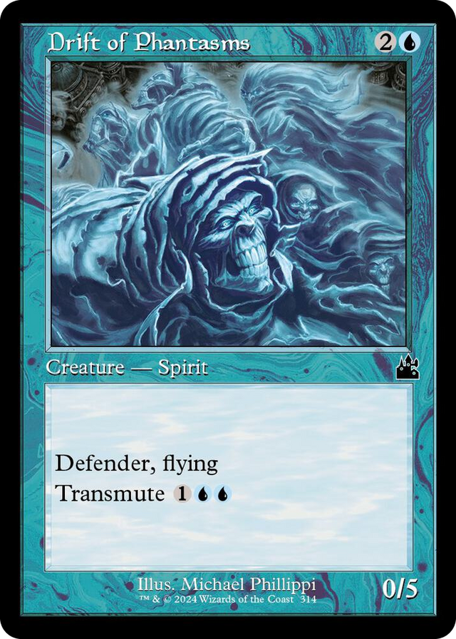 0314 Drift of Phantasms (Retro Frame) C Ravnica Remastered