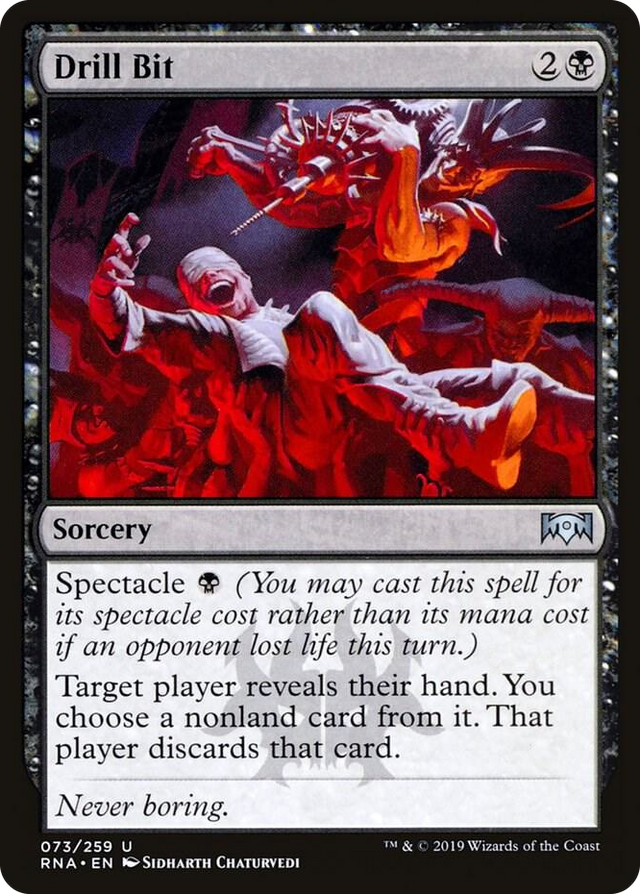 0073 Drill Bit U Ravnica Allegiance