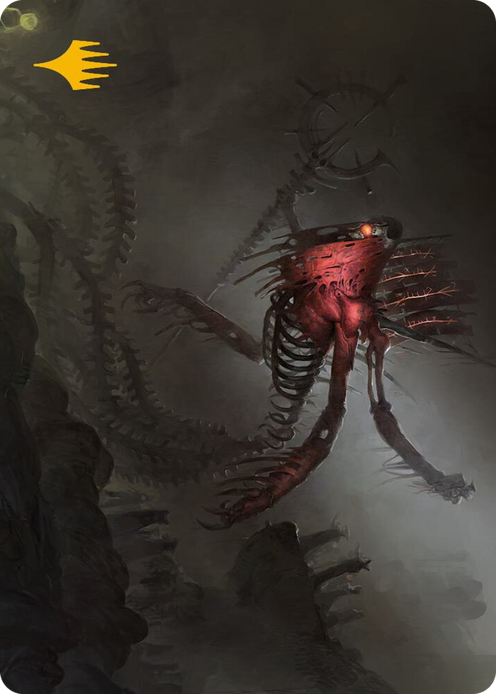 Drivnod, Carnage Dominus Art Card (Gold-Stamped Signature) #20 S - Art Series: Phyrexia: All Will Be One Pokemon card