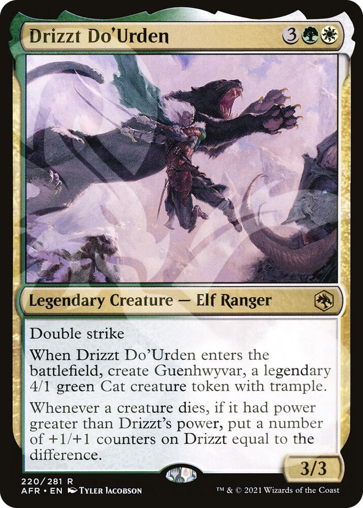 0220 Drizzt Do'Urden R AFR Ampersand Promos