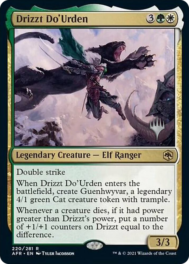0220 Drizzt Do'Urden R Promo Pack: Adventures in the Forgotten Realms