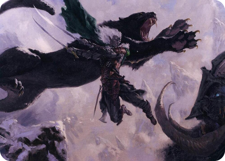 0052 Drizzt Do'Urden Art Card S Art Series: Adventures in the Forgotten Realms