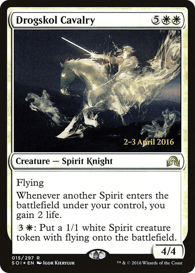 Drogskol Cavalry #15 R - Prerelease Cards Pokemon card