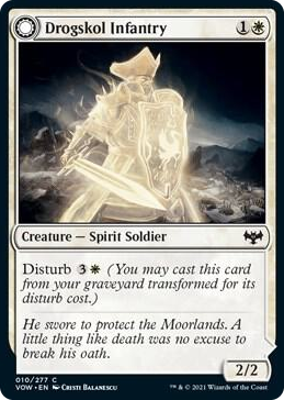 0010 Drogskol Infantry C Innistrad: Crimson Vow