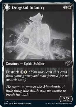 0277 Drogskol Infantry C Innistrad: Double Feature