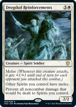 0005 Drogskol Reinforcements R Commander: Innistrad: Crimson Vow