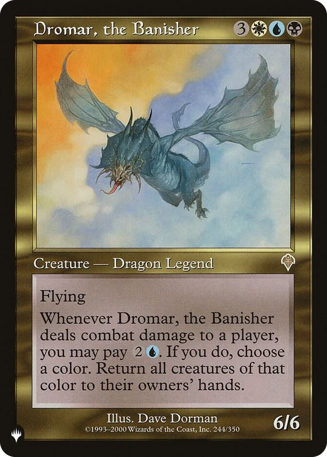 Dromar, the Banisher #244 R - The List Reprints Pokemon card