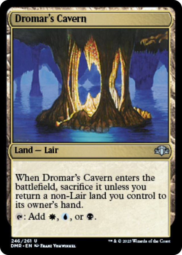 0246 Dromar's Cavern U Dominaria Remastered