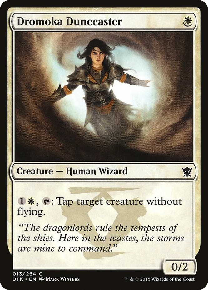0013 Dromoka Dunecaster C Dragons of Tarkir