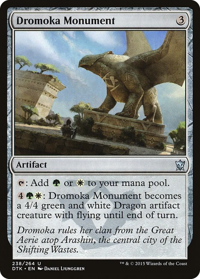 0238 Dromoka Monument U Dragons of Tarkir