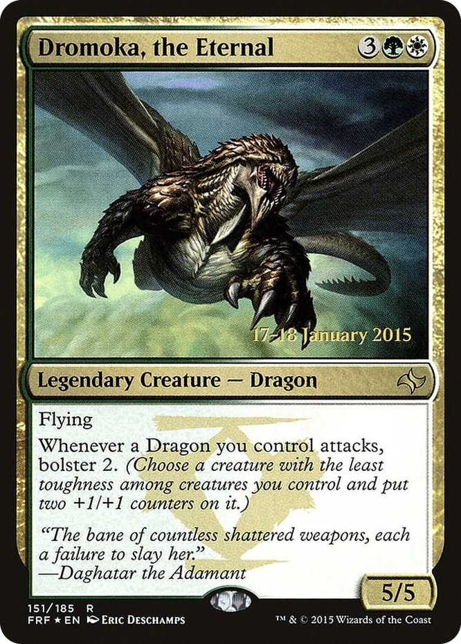 Dromoka, the Eternal #151 P - Prerelease Cards Pokemon card