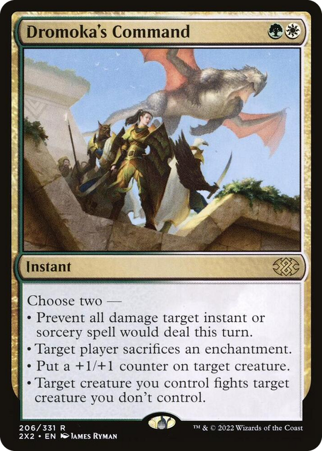 0206 Dromoka's Command R Double Masters 2022