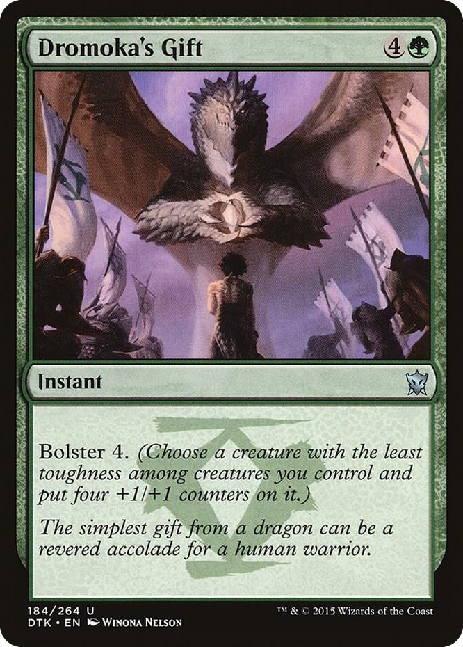 0184 Dromoka's Gift U Dragons of Tarkir