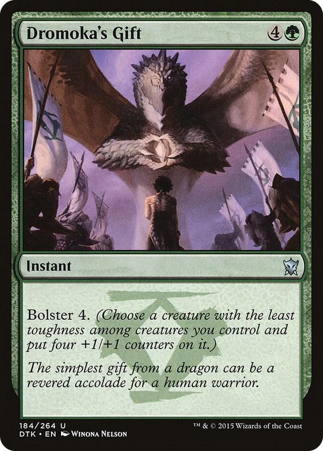 0184 Dromoka's Gift U Dragons of Tarkir