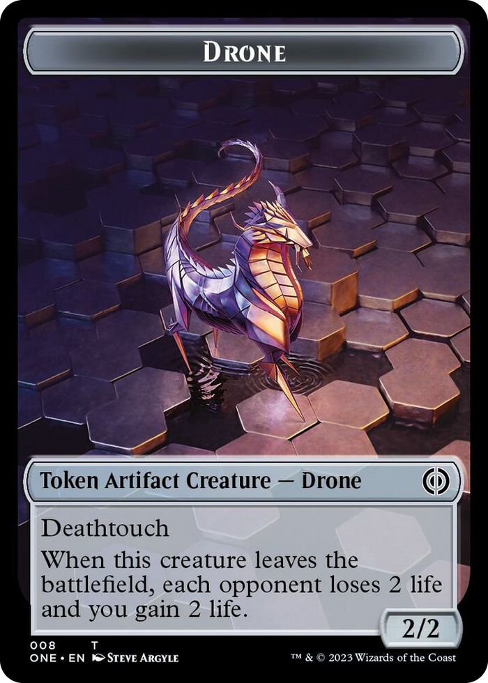 Drone Token #8 T - Phyrexia: All Will Be One Pokemon card