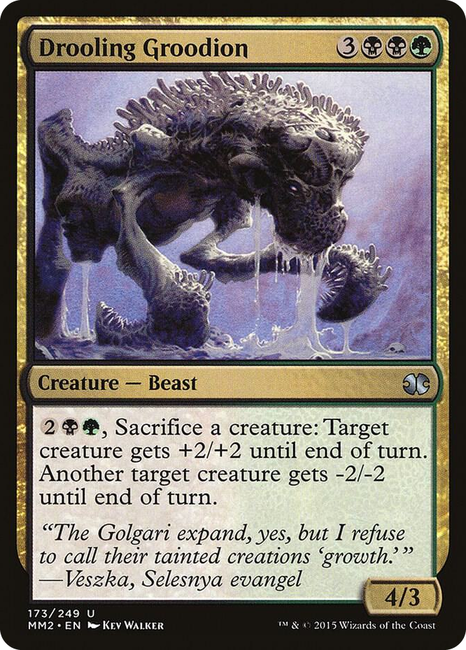 0173 Drooling Groodion U Modern Masters 2015