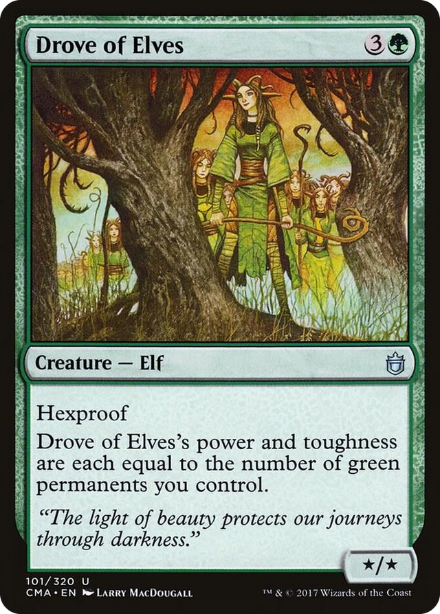 0101 Drove of Elves U Commander Anthology