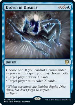 0013 Drown in Dreams R Commander: Innistrad: Midnight Hunt