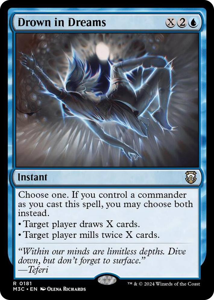 0181 Drown in Dreams R Commander: Modern Horizons 3