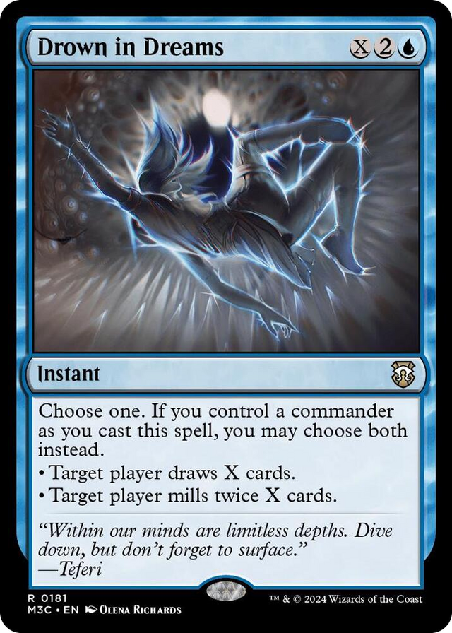 0181 Drown in Dreams R Commander: Modern Horizons 3