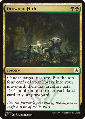 0060 Drown in Filth C Guilds of Ravnica: Guild Kits