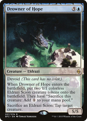 0057 Drowner of Hope R Battle for Zendikar