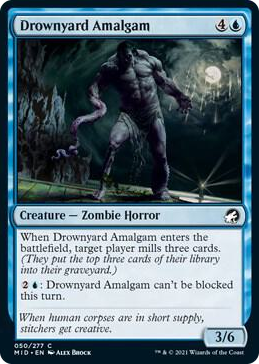 0050 Drownyard Amalgam C Innistrad: Midnight Hunt