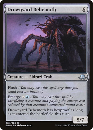 0004 Drownyard Behemoth U Eldritch Moon