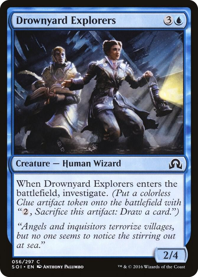 Drownyard Explorers #56 C - Shadows over Innistrad Pokemon card