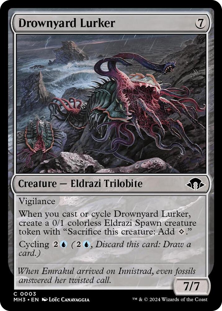 0003 Drownyard Lurker C Modern Horizons 3