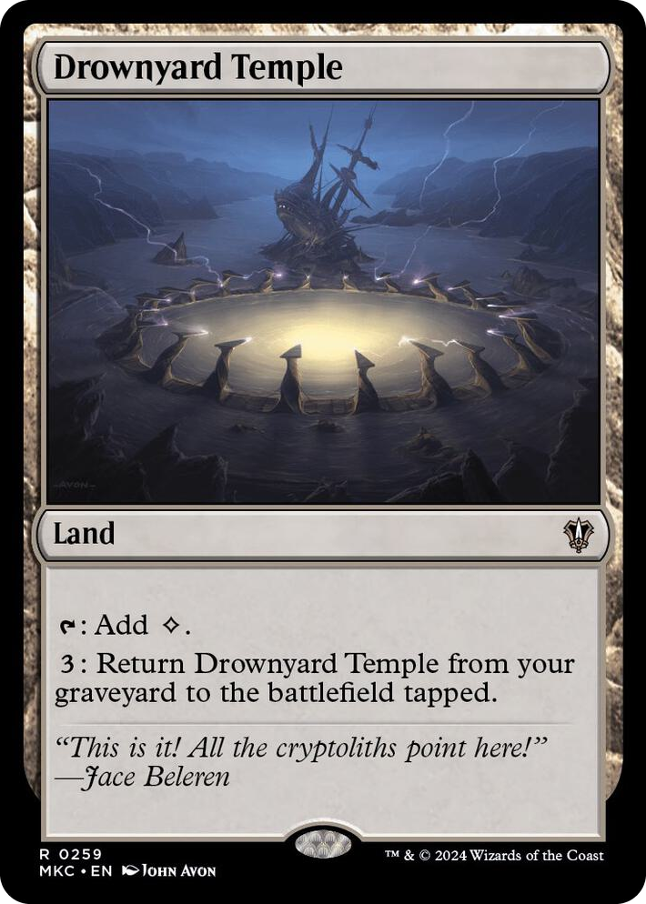0259 Drownyard Temple R Commander: Murders at Karlov Manor