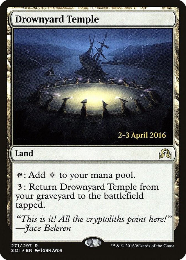 0271 Drownyard Temple R Prerelease Cards