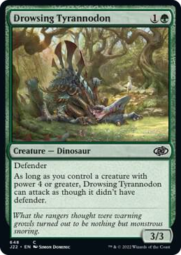 Drowsing Tyrannodon #648 C - Jumpstart 2022 Pokemon card