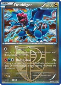 BW080 Druddigon (Team Plasma) - BW80 Promo Black and White Promos