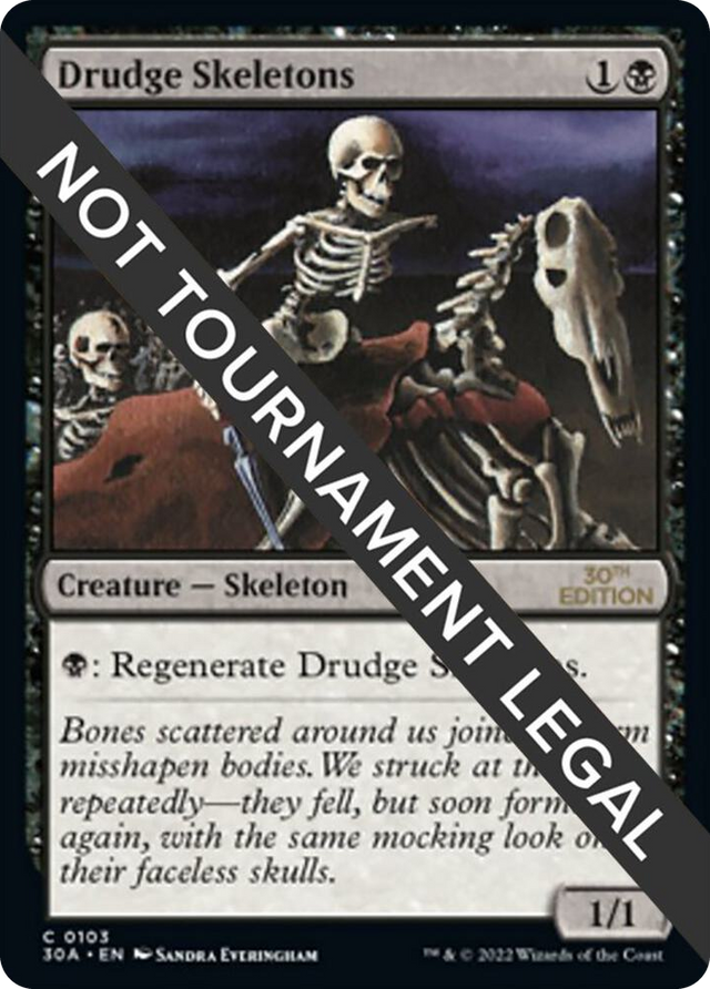 0103 Drudge Skeletons C 30th Anniversary Edition