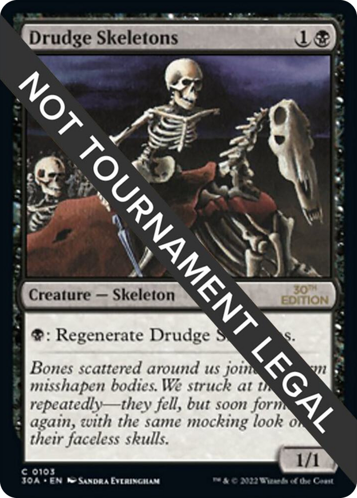 0103 Drudge Skeletons C 30th Anniversary Edition