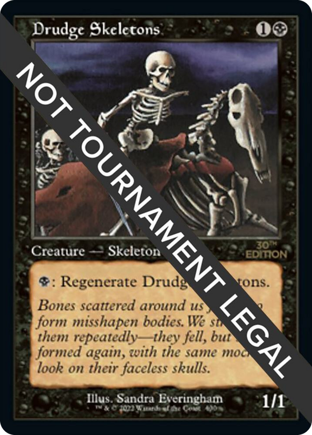 0400 Drudge Skeletons (Retro Frame) C 30th Anniversary Edition