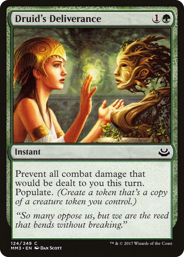 0124 Druid's Deliverance C Modern Masters 2017