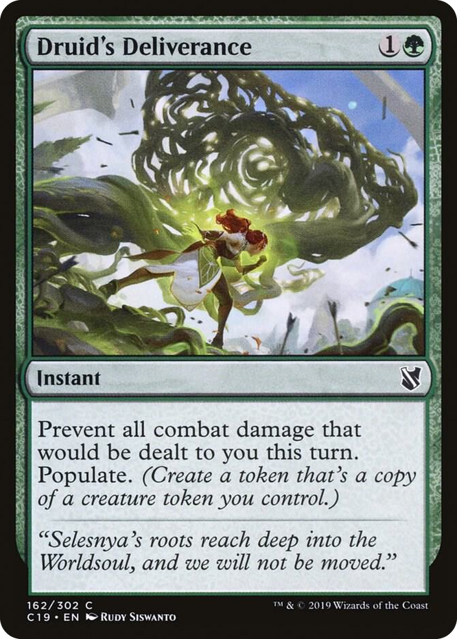 0162 Druid's Deliverance C Commander 2019