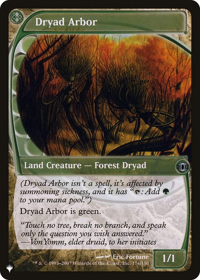 Dryad Arbor #174 U - The List Reprints Pokemon card