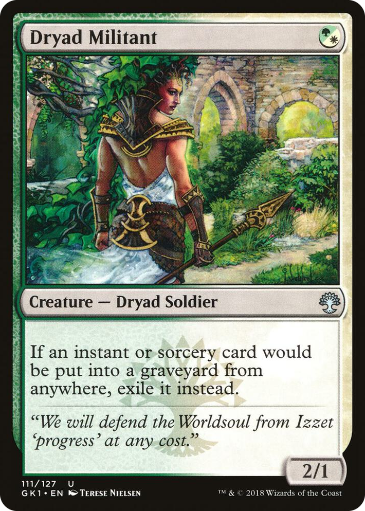 0111 Dryad Militant U Guilds of Ravnica: Guild Kits