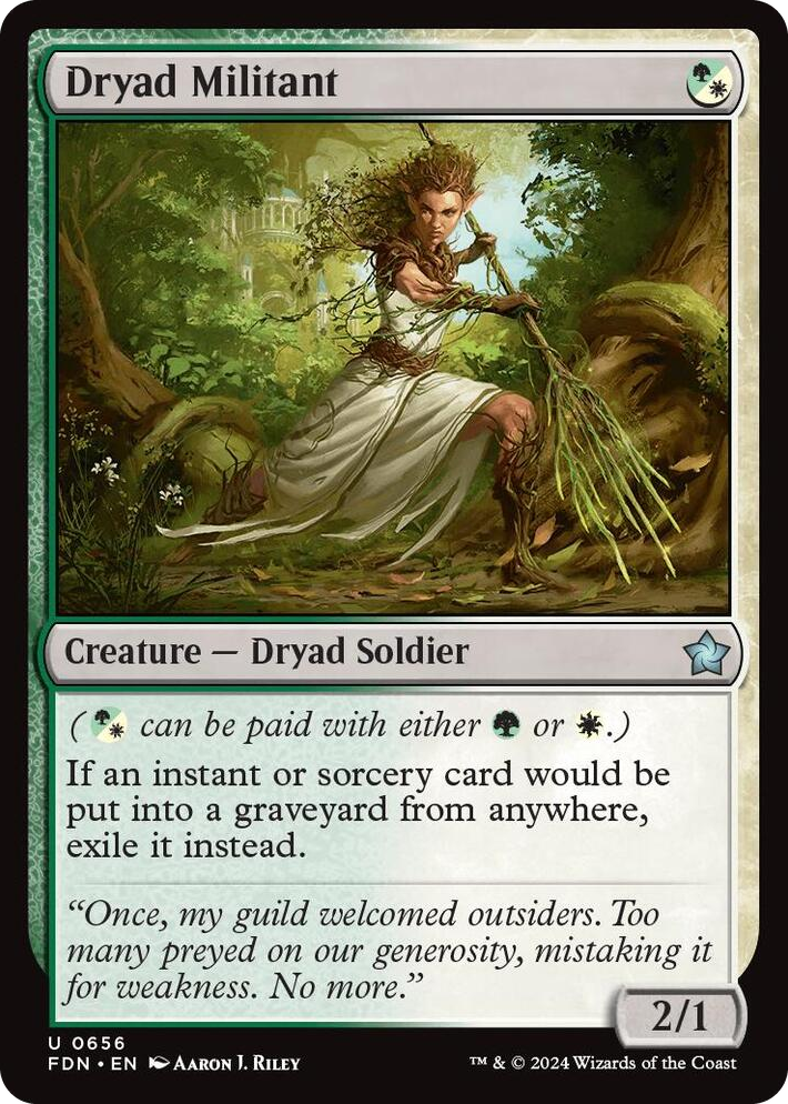 0656 Dryad Militant U Foundations