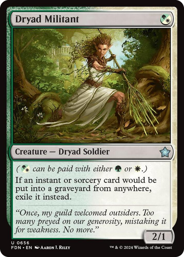 0656 Dryad Militant U Foundations