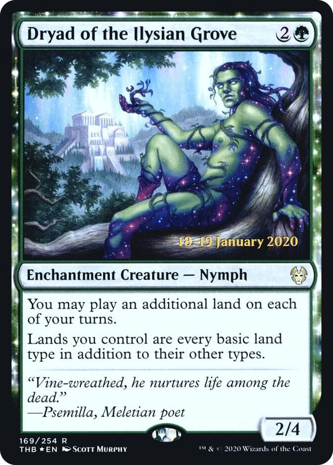 0169 Dryad of the Ilysian Grove R Prerelease Cards