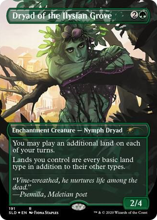 0191 Dryad of the Ilysian Grove R Secret Lair Drop Series