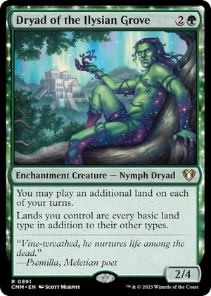 0891 Dryad of the Ilysian Grove R Commander Masters