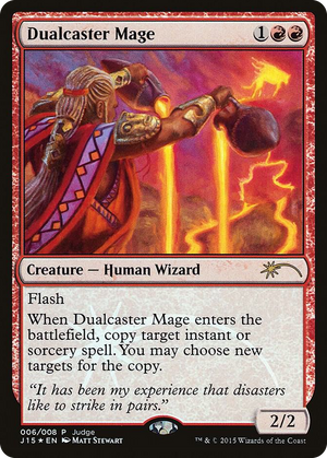 0006 Dualcaster Mage P Judge Promos