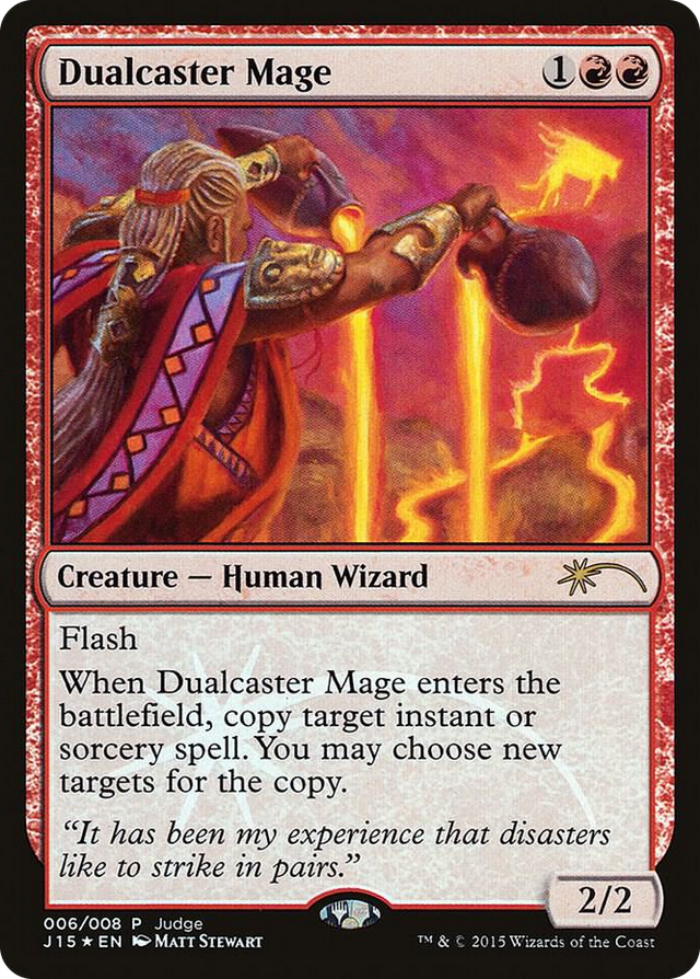 0006 Dualcaster Mage P Judge Promos