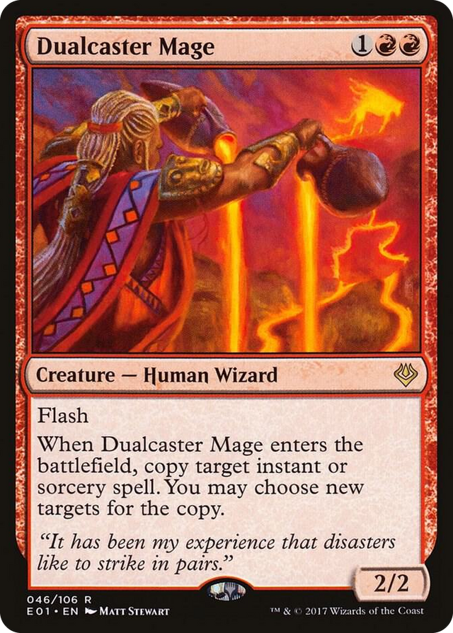 0046 Dualcaster Mage R Archenemy: Nicol Bolas